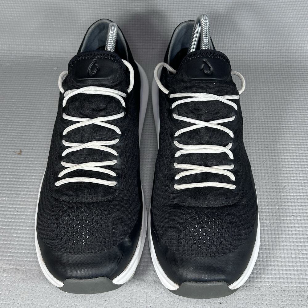 OLUKAI Kaholo Men 10.5 Shoes Athletic Trainer Lace Up Vapor Knit‎ Comfort Cushio - Picture 5 of 9